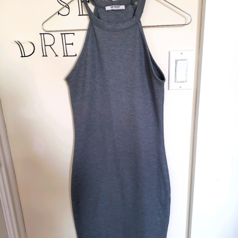 ZARA - BASIC  KNIT DRESS.